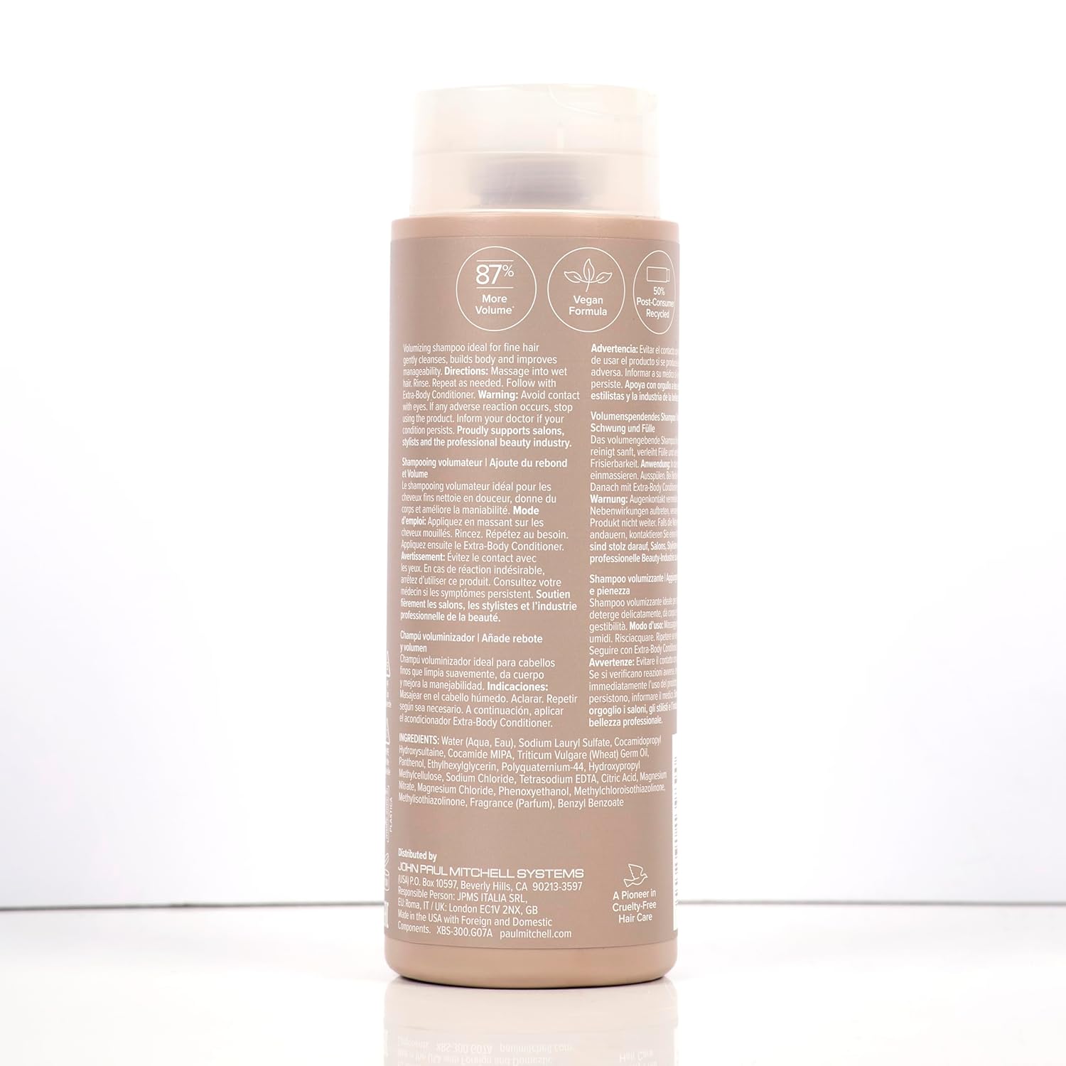 Paul Mitchell Extra-Body Shampoo – One-Bottle Volume Solution for Fine Hair, No Extra Steps
