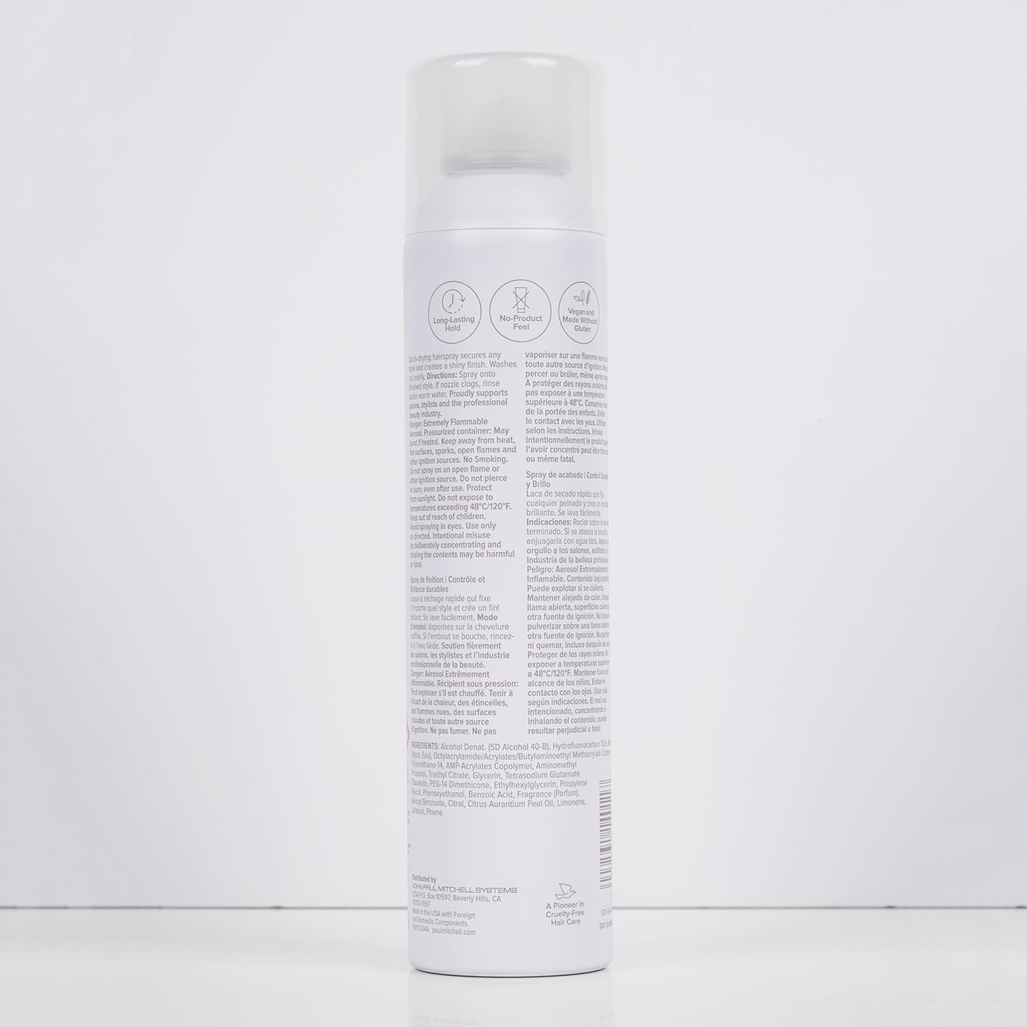 Paul Mitchell Hot Off The Press Heat Protectant – Clean Vanity Essential for Less-Is-More Routines