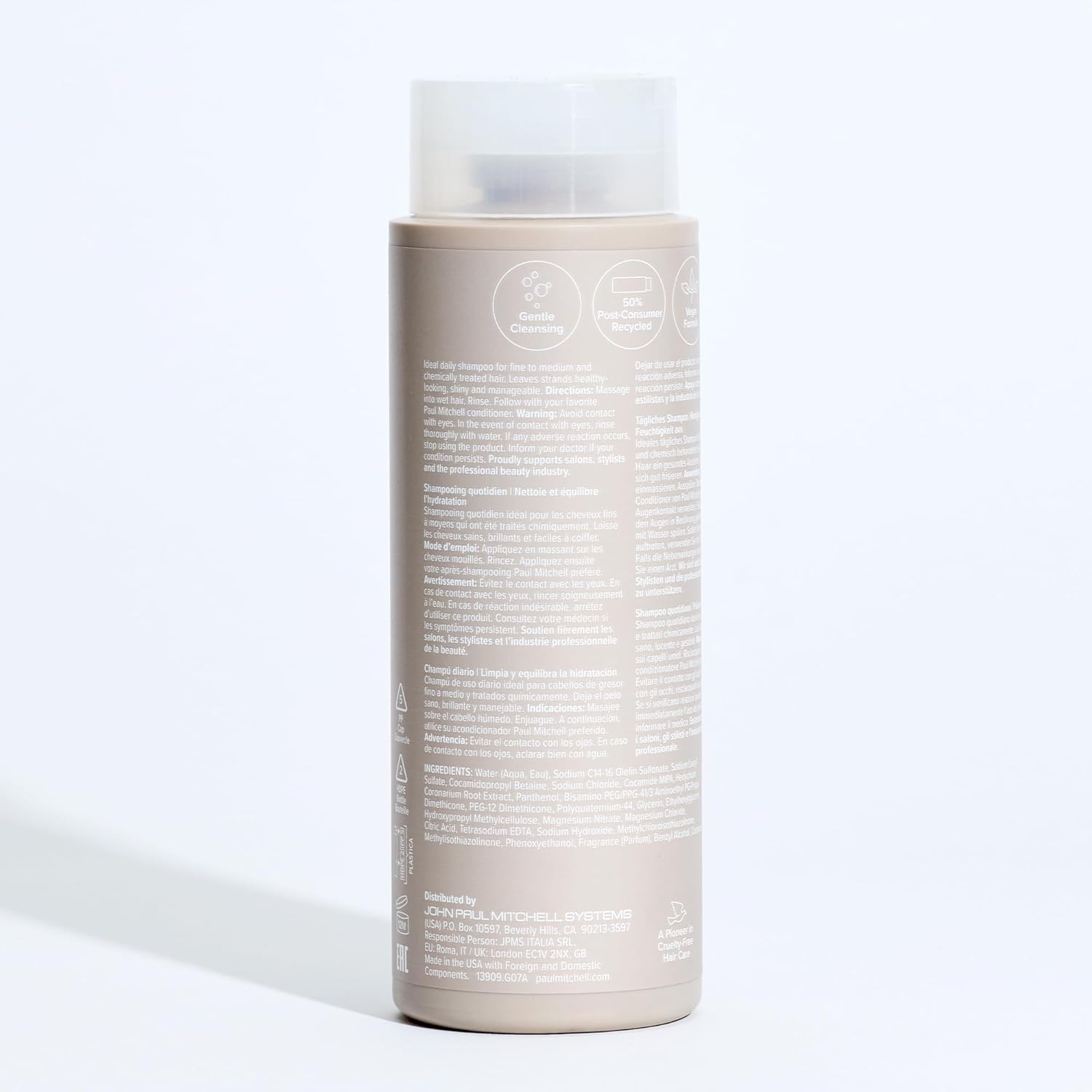 Paul Mitchell Shampoo One – TSA-Friendly Travel Size, Color-Safe Wash for Hotel and Gym Showers