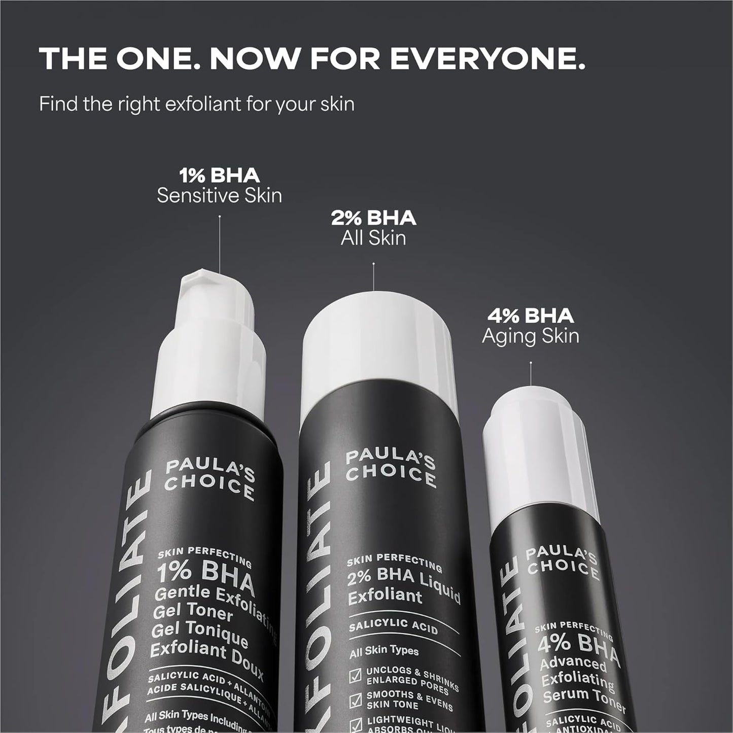 Paula's Choice 2% BHA Liquid Exfoliant – Gentle Fragrance-Free Formula Safe for Sensitive and Reactive Skin