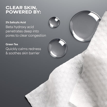 Paula's Choice SKIN PERFECTING 2% BHA Pads - Mindful Evening Skincare for Wrinkles and Fine Lines