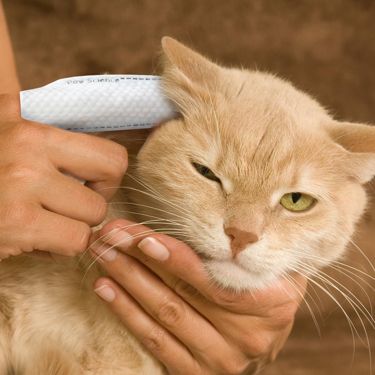 Paw Science Dog Ear Cleaner Wipes – pH-Balanced Finger Wipes for Relaxing Pet Wellness Routines