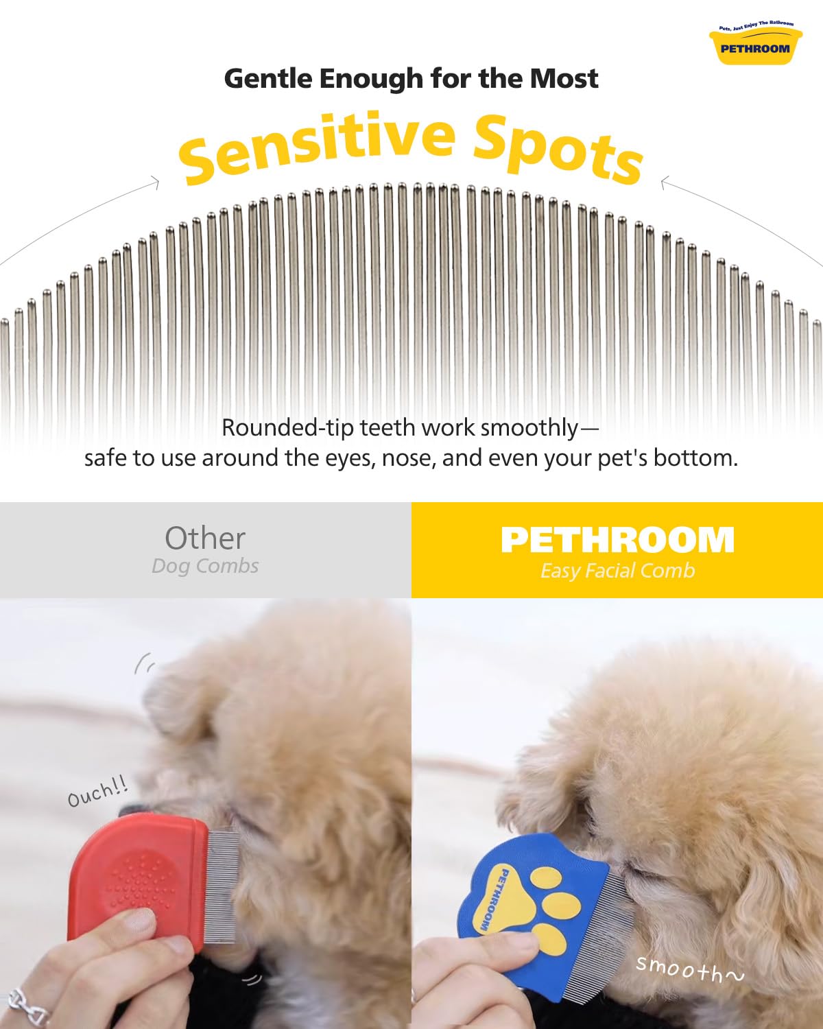 paw-shaped non-slip ergonomic grip pads