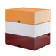 Assorted Color - 18 x 15 x 6.1 inches (pack of 3)