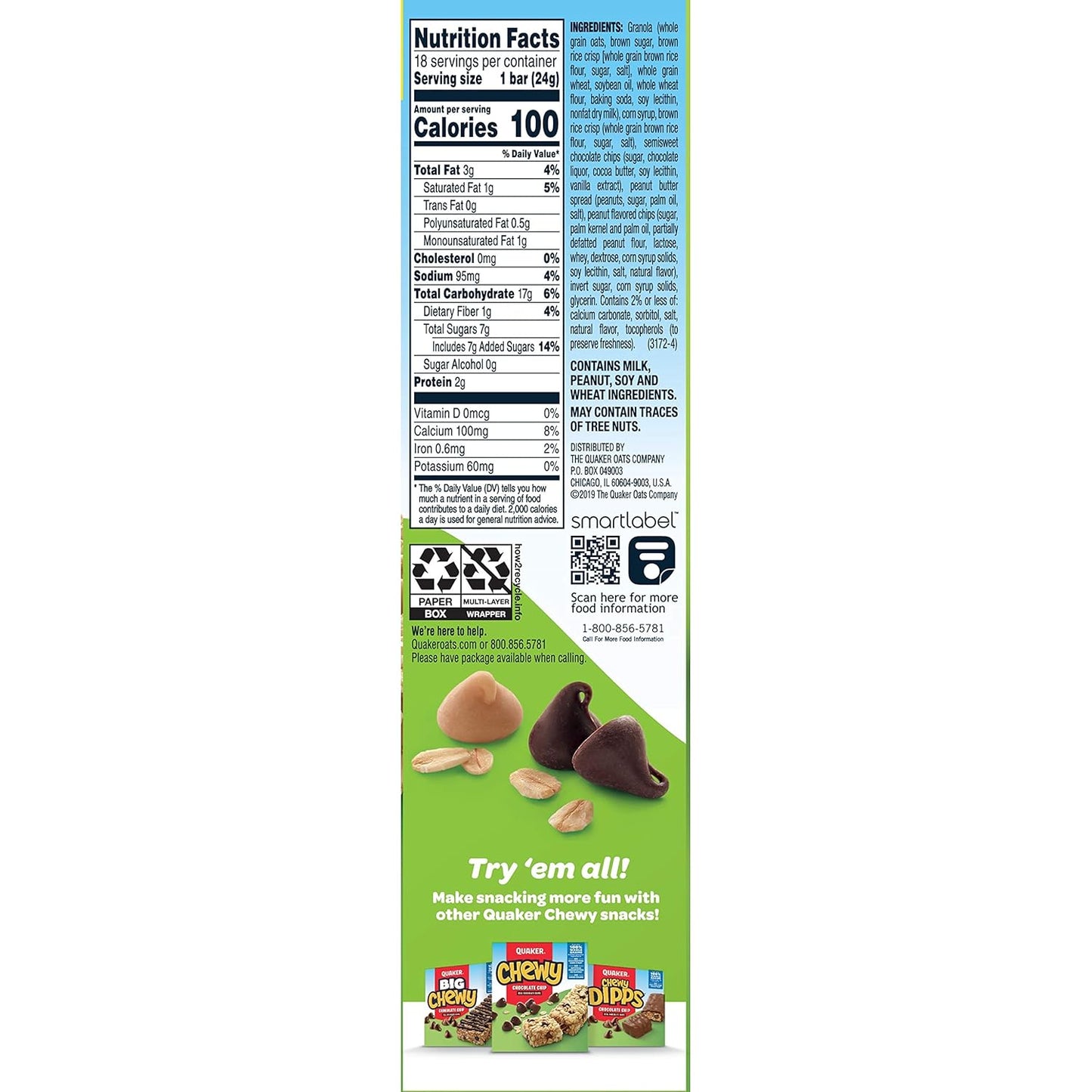 peanut butter chocolate chip flavor combining two popular taste profiles