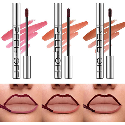 peel-off liquid formula with 10-20 minute set-and-peel application method