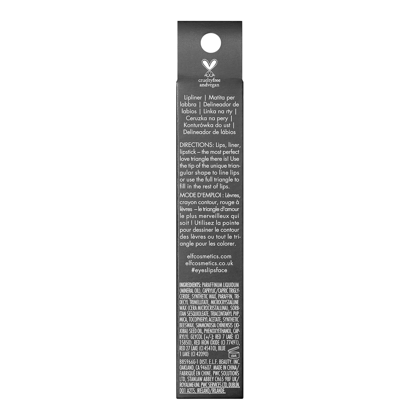 pencil format with spf 10 for portable, travel-friendly sun protection on the lips
