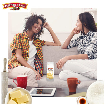 Pepperidge Farm Dublin Shortbread Cookies – Thoughtful Birthday Gift for Mom, Classic Butter Cookies for Her Tea Time