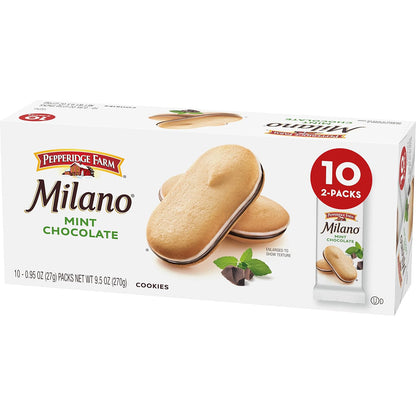 Pepperidge Farm Milano Dark Chocolate Cookies – Premium Gourmet Cookies for Elevated Entertaining and Cheese Board Pairings