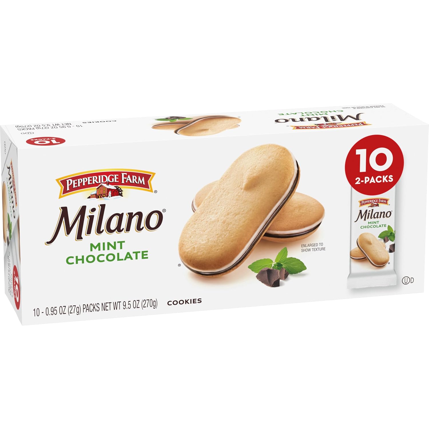 Pepperidge Farm Milano Dark Chocolate Cookies – Premium Gourmet Cookies for Elevated Entertaining and Cheese Board Pairings