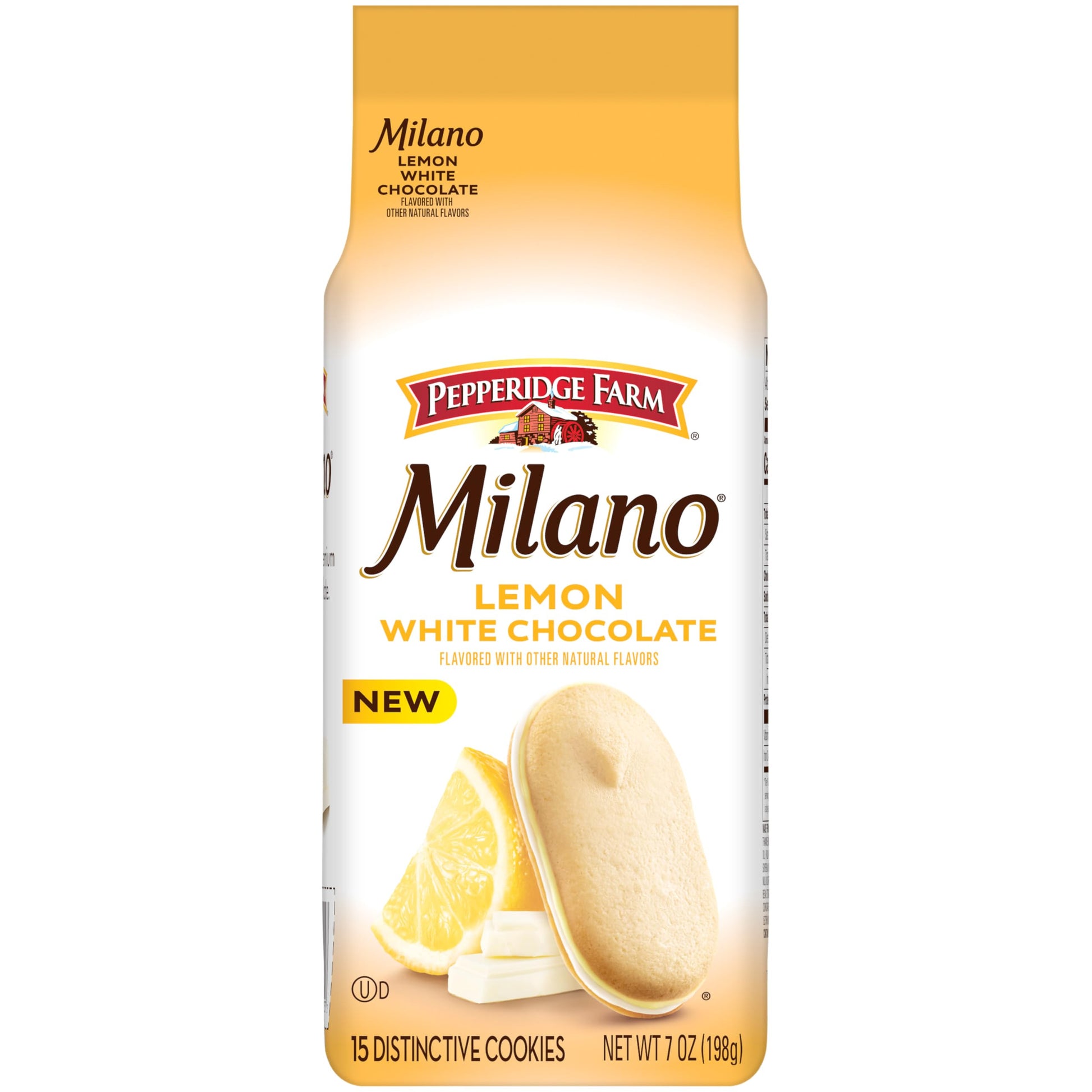 Pepperidge Farm Milano White Chocolate Lemon Cookies – Premium Gourmet Dessert for the Discerning Home