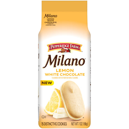 Pepperidge Farm Milano White Chocolate Lemon Cookies – Premium Gourmet Dessert for the Discerning Home