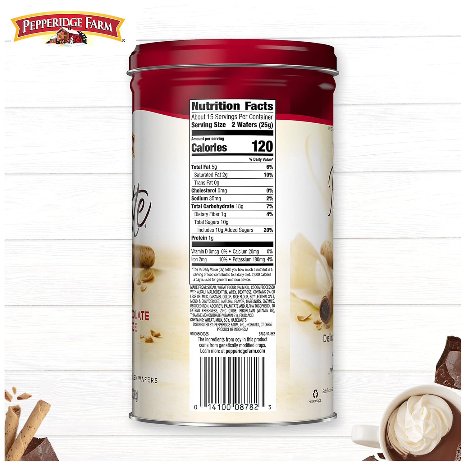 Pepperidge Farm Pirouette Cookies - Mindful Afternoon Snack for a Slow Wind-Down with Tea and a Good Book