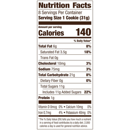 Pepperidge Farm Soft Baked Newport Dark Chocolate Cookies with Sea Salt – Mindful Evening Treat for Wind Down Rituals