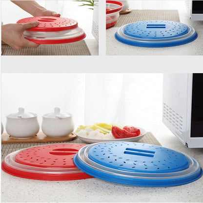 perforated steam-vent top to allow moisture release