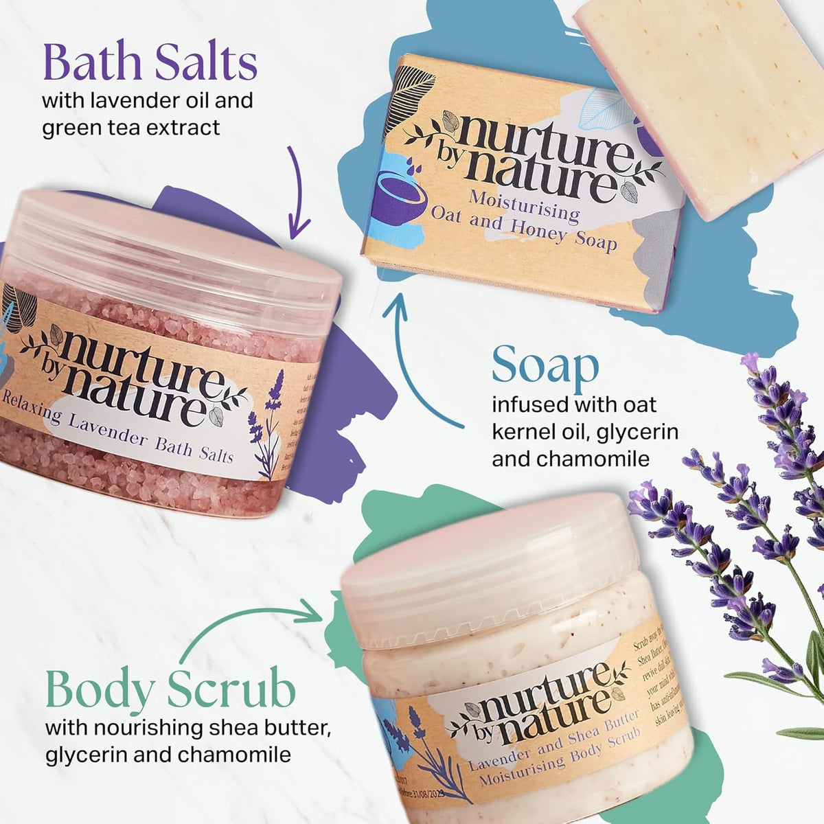 peta-certified cruelty-free, paraben-free formulation with calendula, eucalyptus, oat, and chamomile