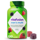 Vitafusion Men's Daily Gummy Multivitamin – Less-Is-More Approach to Comprehensive Men's Nutrition