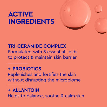 ph-balanced, alcohol-free, fragrance-free, non-comedogenic formula