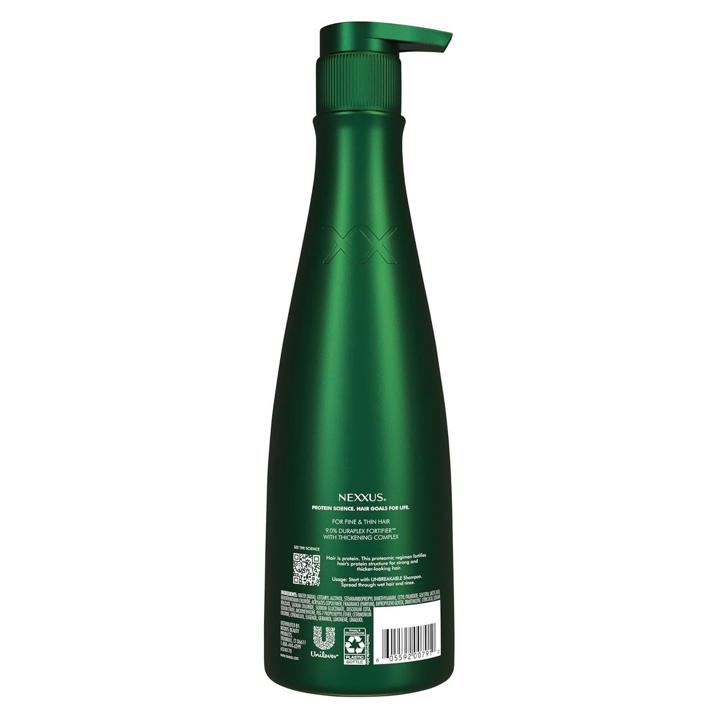 ph-optimized formula that targets the narrow cortex of fine hair for internal strength