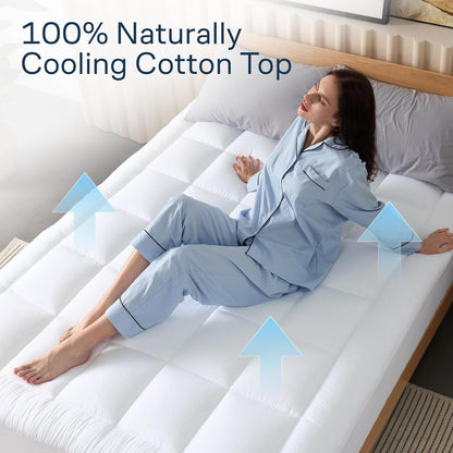pillow-top construction for added cushioning and full back support