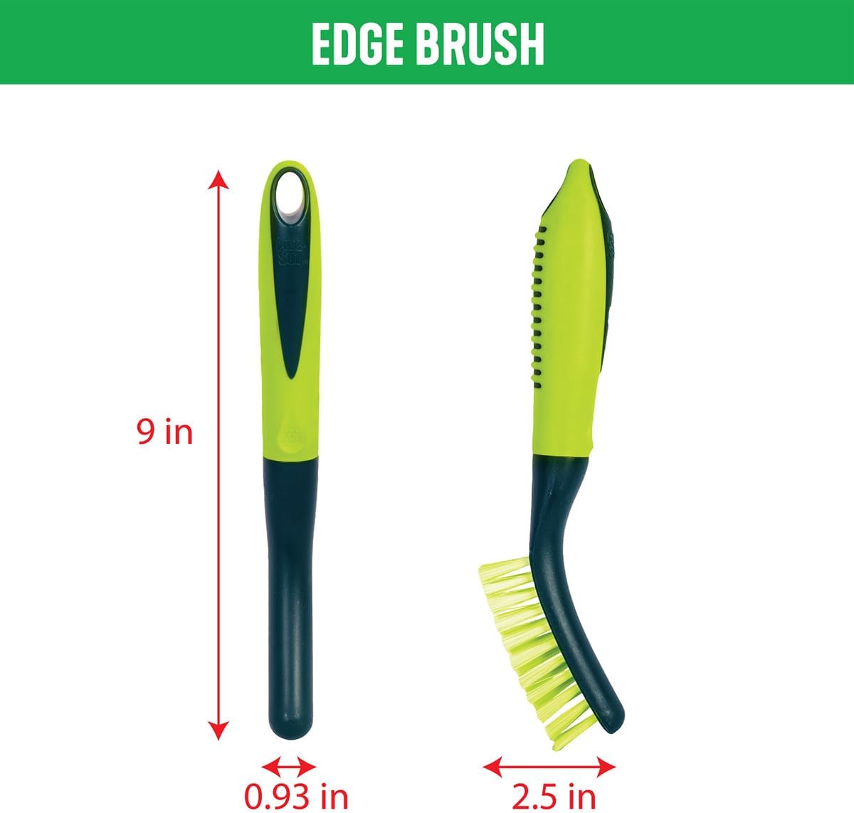 Pine-Sol Cleaning Brush Bundle - Neutral Tone Dish, Floor, and Grout Brushes for a Cohesive Household Aesthetic, 5 Pack with Hanging Hole