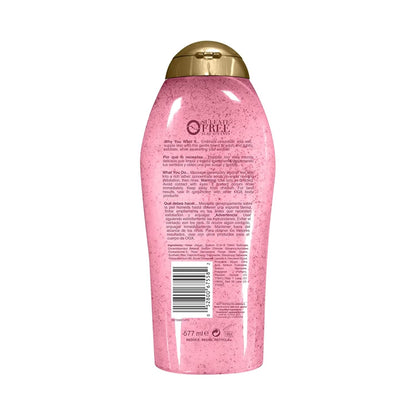 pink sea salt as the gentle physical exfoliant