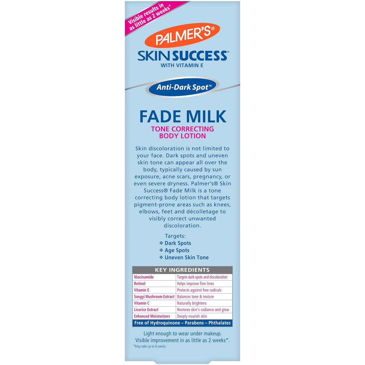 plant-based base of cocoa butter, coconut oil, shea butter, olive oil, and vitamin e