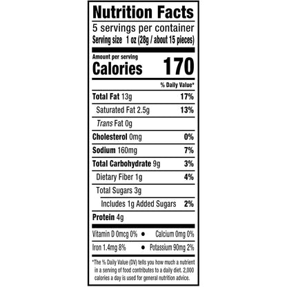 PLANTERS Dill Pickle Cashews - Office Desk Snack Packs, 4g Protein for Afternoon Focus