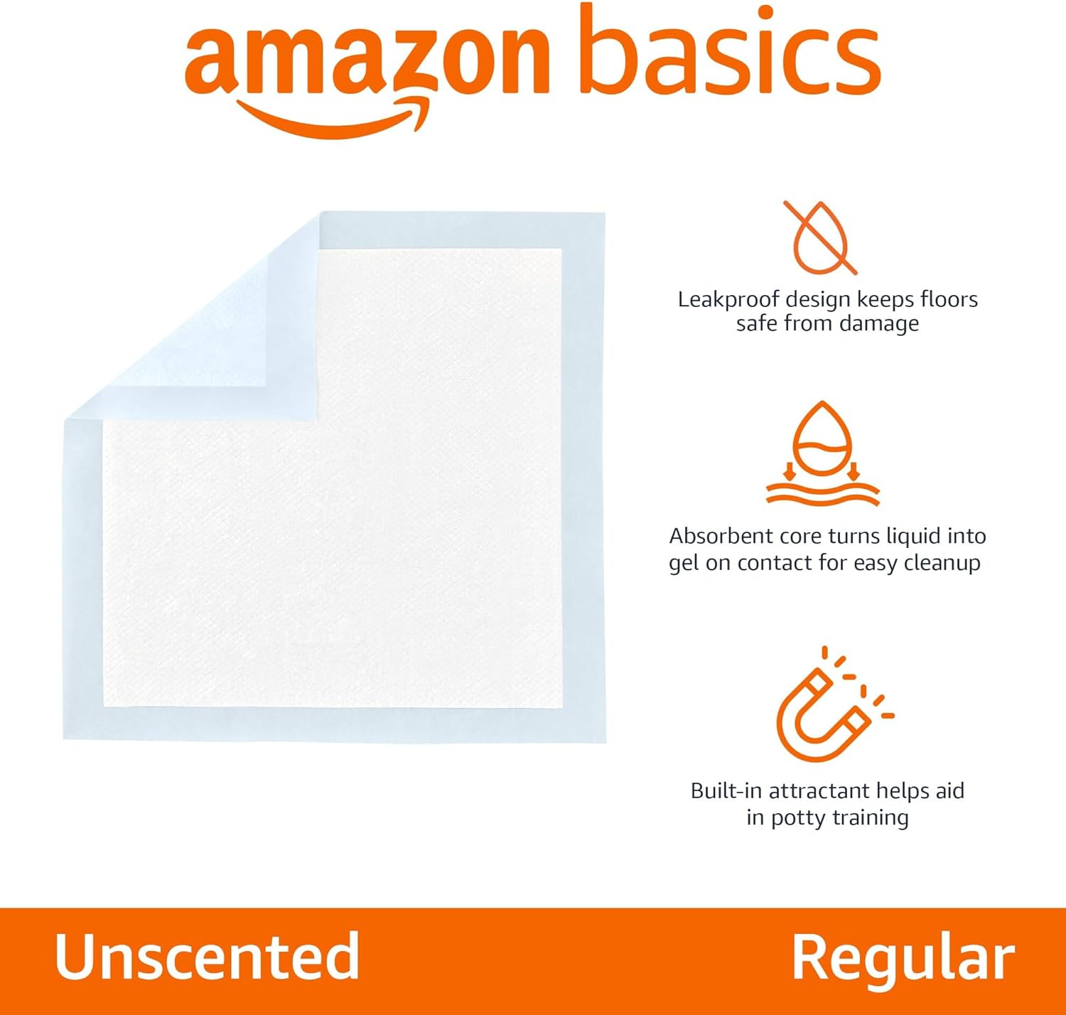plastic leakproof lining with 1.65 inch border on all four sides