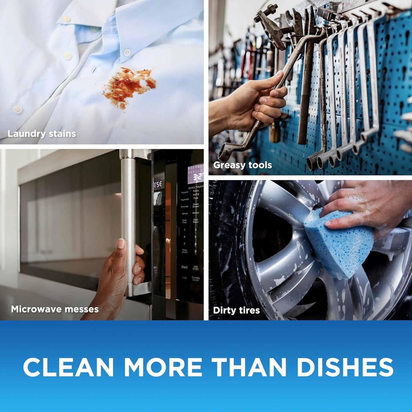 platinum concentrated formula removing up to 99% of grease and food residue