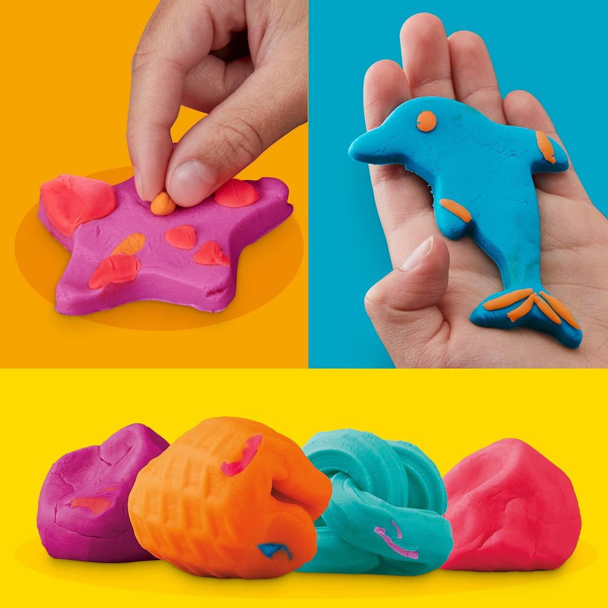 Play-Doh 1-Ounce Modeling Clay 42 Bulk – Child-Safe Arts and Crafts Material Recommended by Preschool Educators