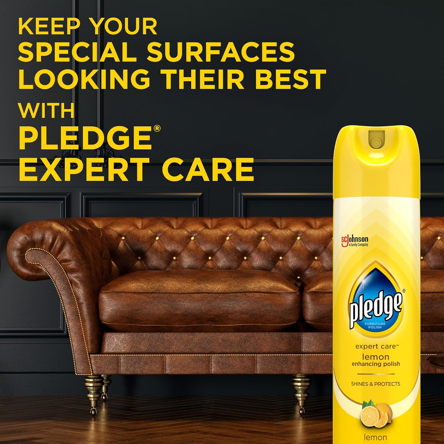 Pledge Enhancing Wood & Stainless Spray – Effortless Multi-Surface Maintenance for the Less-Is-More Home