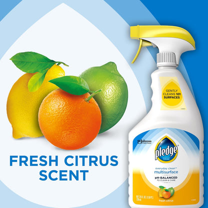 Pledge pH-Balanced Multisurface Cleaner – Non-Toxic Daily Reset for Wellness-Focused Households