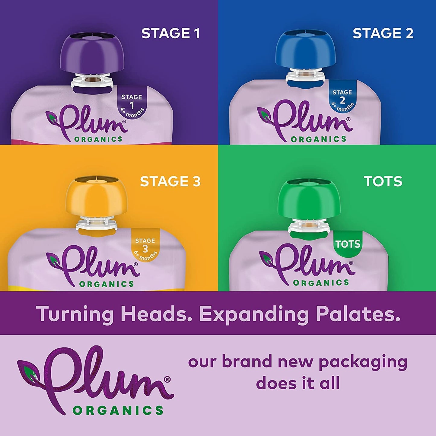 Plum Organics Mighty 4 Toddler Pouch – Clean Label Organic Snack with Whole Grains and Greek Yogurt