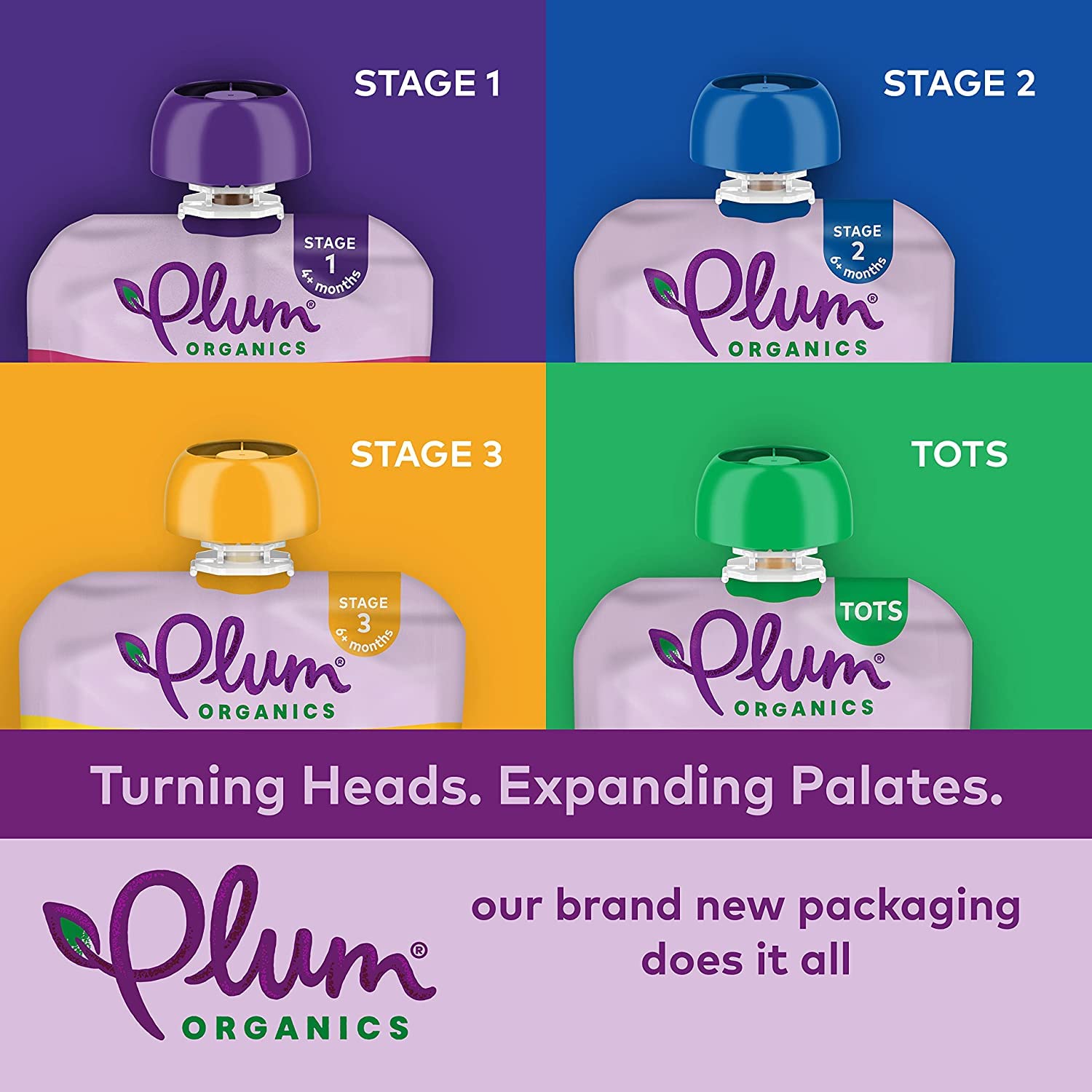 Plum Organics Mighty 4 Toddler Pouch – Clean Label Organic Snack with Whole Grains and Greek Yogurt