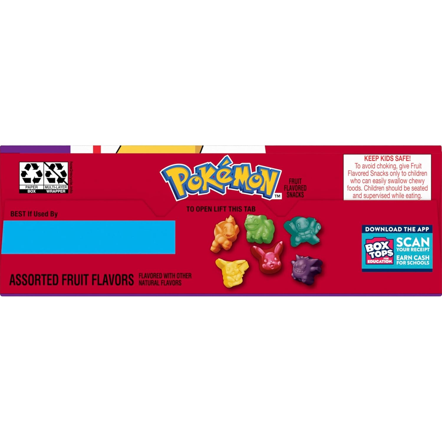 Pokemon Fruit Flavored Snacks, Ready to Gift Birthday Party Favor and Goody Bag Stuffer for Children, Gluten Free Value Pack, 17.6 oz, 22 Pouches