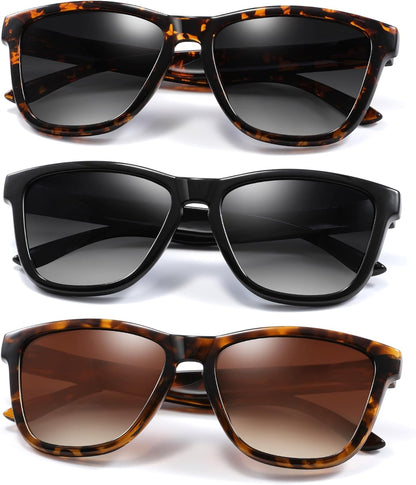 Polarized Sunglasses – Trendy Birthday Gift for Her, Retro Style with UV Protection