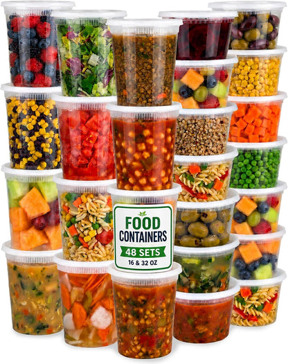 polypropylene (pp) bpa-free container body, ldpe snap-on lid