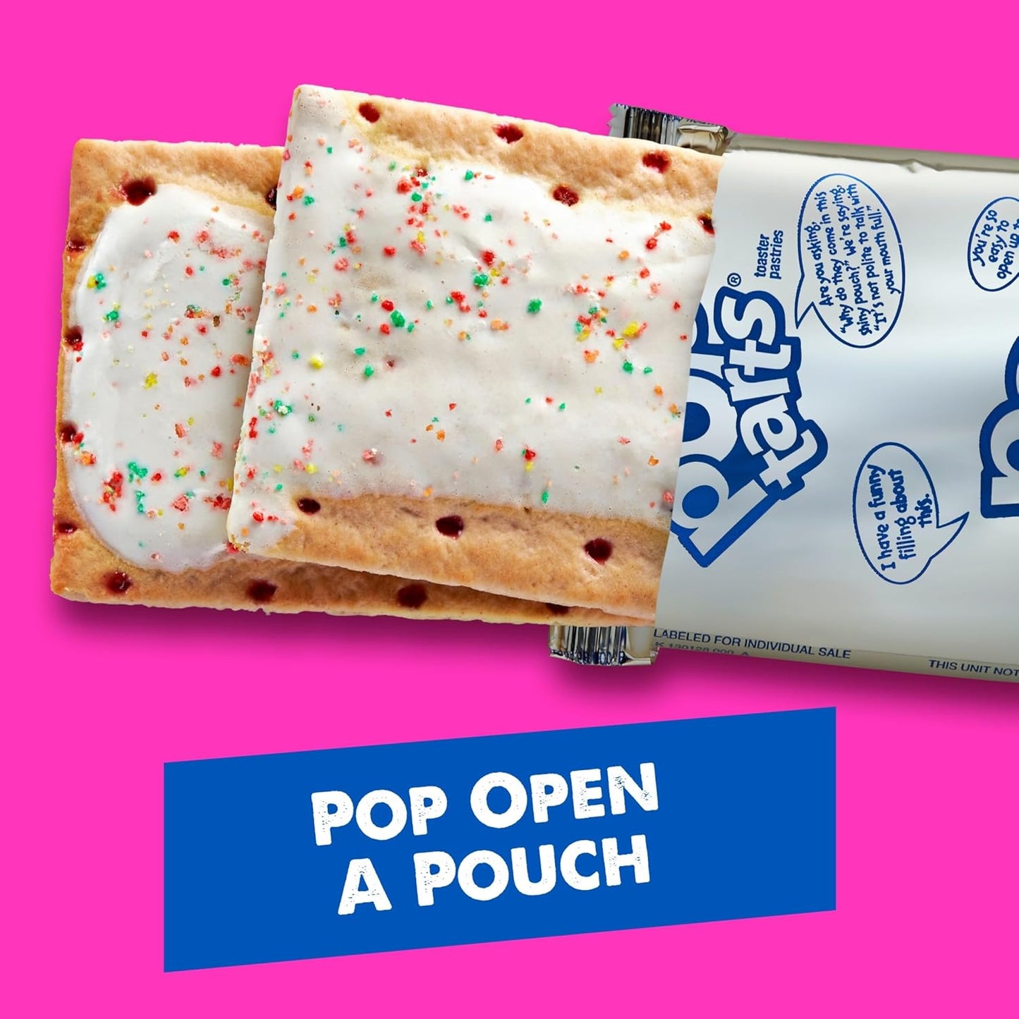 Pop-Tarts Toaster Pastries, Nostalgic 90s Snack Gift Box, Frosted Variety Pack, 20.3oz (12 Count)