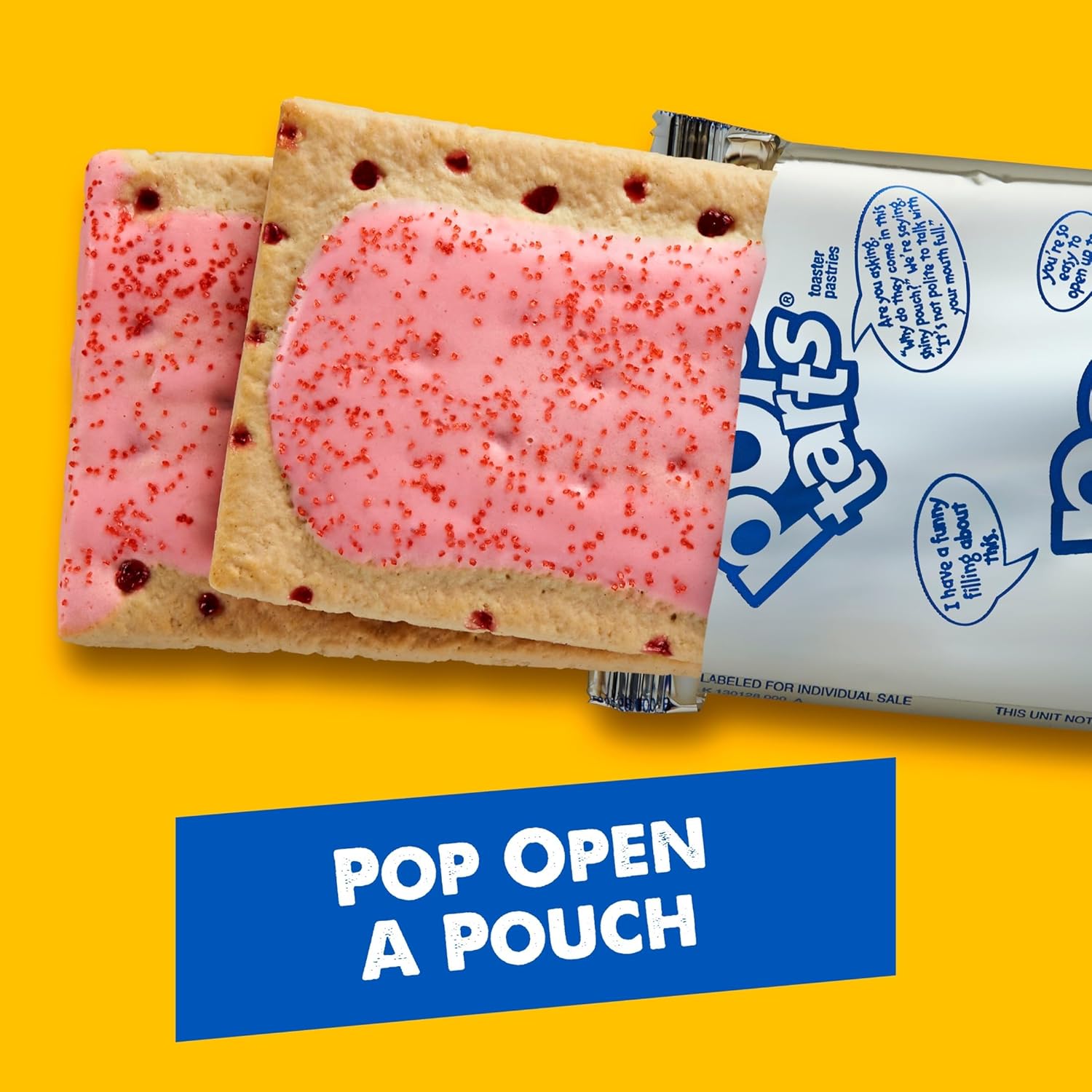 Pop-Tarts Toaster Pastries, Nostalgic 90s Snack Gift Box, Frosted Variety Pack, 20.3oz (12 Count)