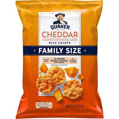 popped (never fried) rice crisp production method