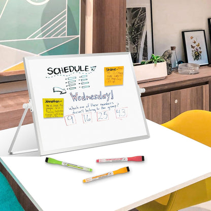 Portable Double-Sided Whiteboard with Stand – Lightweight Productivity Board for Standing Desk and Co-Working Spaces