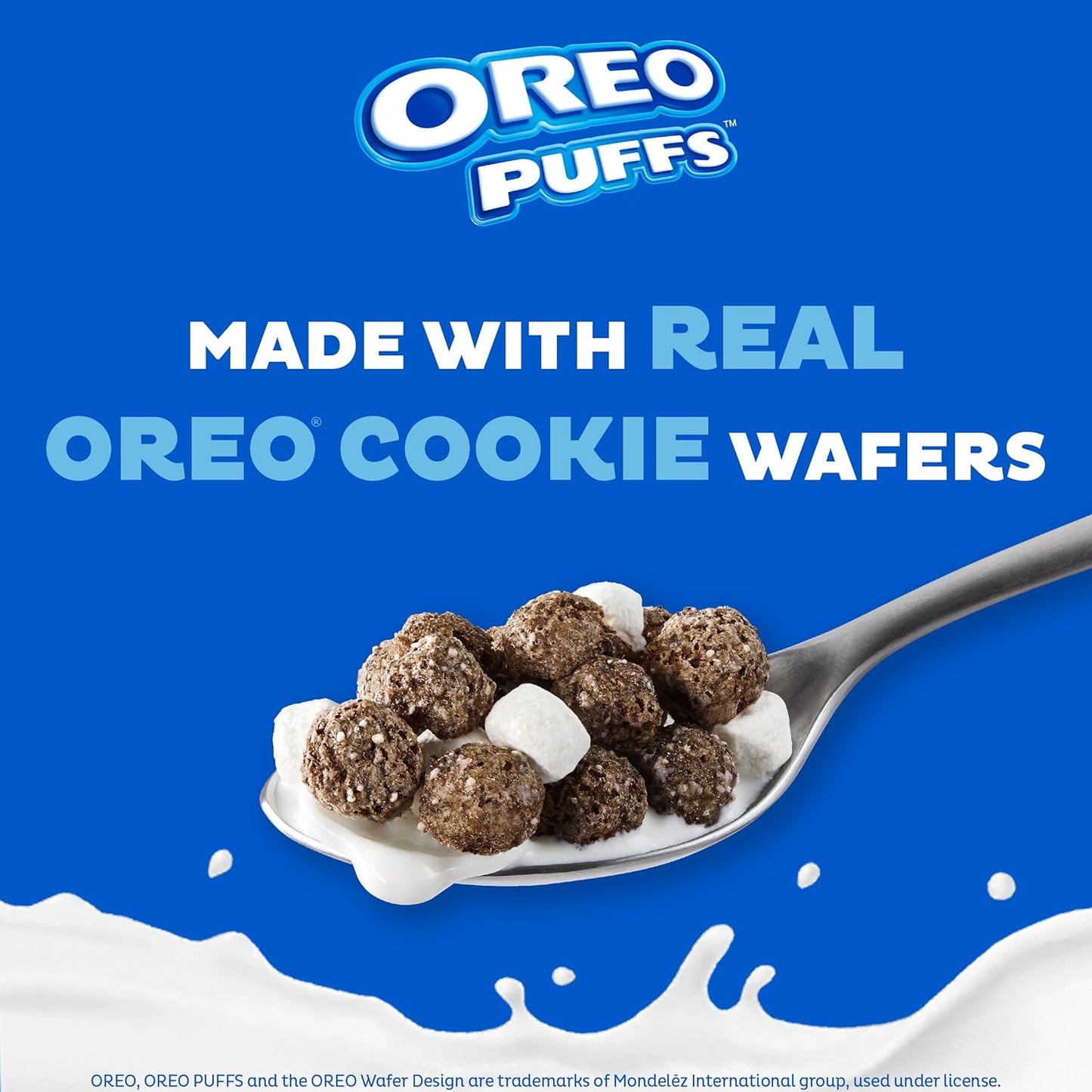 Post Oreo Puff Cereal – Late-Night Study Snack for Dorm Desk and Home Office Fuel, 10 oz Box