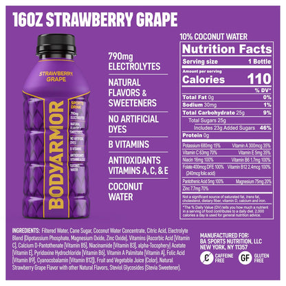 potassium, magnesium, and zinc electrolyte blend
