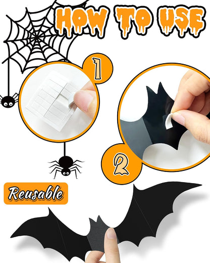 powder-coated finish with bright coloring for high visibility against walls