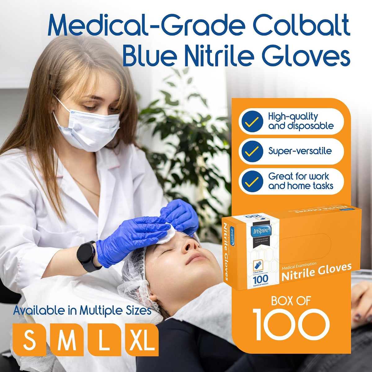powder-free interior to prevent contamination and skin irritation