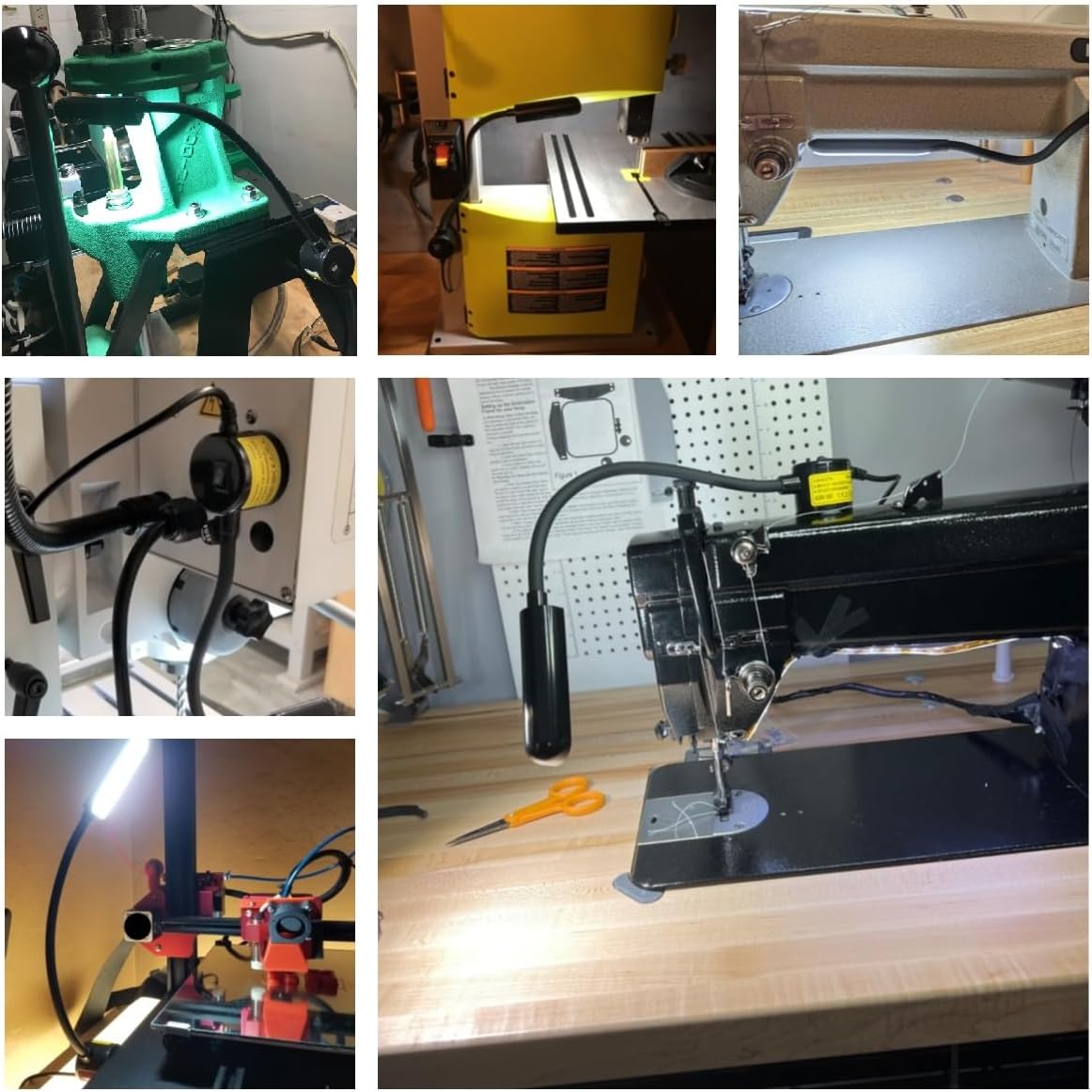 POWKER 30 LED Magnetic Light – Compact Clamp-Free Task Lamp for Uncluttered Workspaces