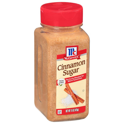 pre-blended cinnamon and sugar in optimal ratio
