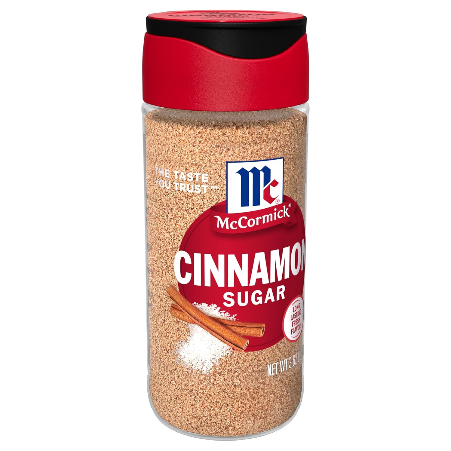 pre-blended cinnamon and sugar in optimal ratio