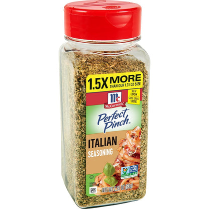 pre-blended mix of thyme, oregano, and basil in classic italian ratios